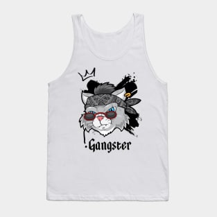 Gangstar cat streetwear Tank Top